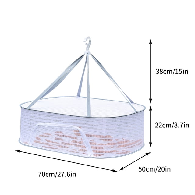 Clothes Racks for Hanging Clothes,Clothes Drying Rack Foldable Flat Clothes Drying Rack - Foldable Mesh Clothes Flat Drying Rack, Underwear Drying Cage Clothes Drying Rack