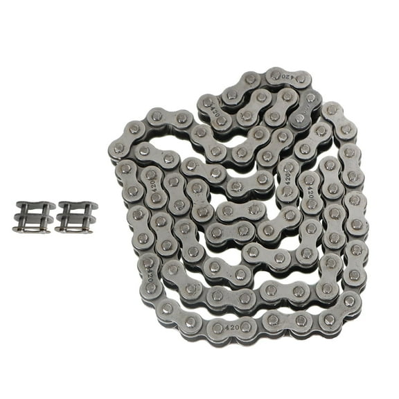 LABLT 420 Chain 90 Link Rear Drive Chain Replacement for Coleman Trail BT200X CT200U CT200U-EX