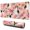 Pink Beagle, variant on Long Mouse Pads for Desk,Paw Prints and Bones Desk Mats on Top Of Desks, Desk Mouse Pad Extra Large with 3mm Non-Slip Base and Stitched Edge for Gaming,Office,Work,Home 31.5"x11.8"