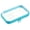 Blue S, variant on KGJQ Clear Zipper Storage Bag, Durable Hard Shell Portable Case, Portable Dustproof Container, for Headphones Pills And Gadgets