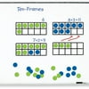 2 X Learning Resources Giant Magnetic Ten-Frame Set