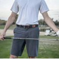 thumbnail image 2 of Mens Belts Birthday Gift Waist Belt Braid Classic Buckle Waistband Ajustable Mixed 3 Colors, 2 of 2