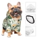 thumbnail image 3 of Fotbe Hawaiian Style Sudadera con Estampado para Perros Pequeños – Suéter con Capucha para Mascotas, Tela Suave de Forro Polar con Bolsillo-X-Small, 3 of 7