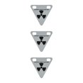 thumbnail image 3 of Advancent Señal reflectante para bicicleta, accesorios triangulares de Metal para ciclismo, advertencia de seguridad nocturna, pegatinas para Type1 NO1, 3 of 6