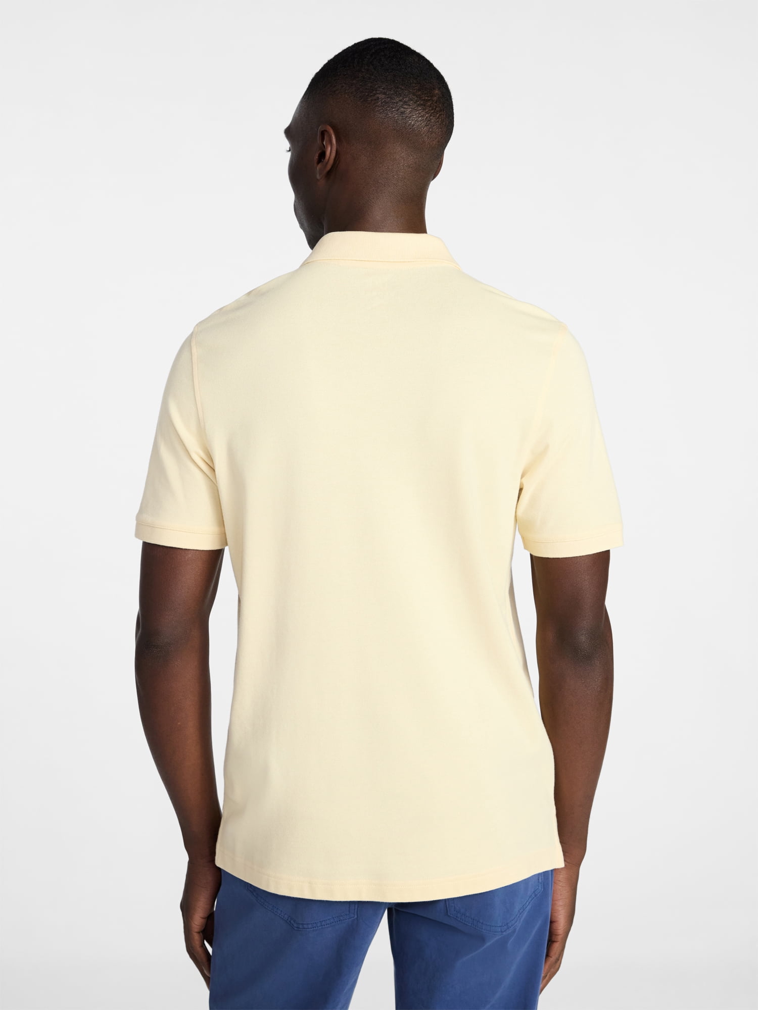 George Men's & Big Men's Classic Fit Pique Polo with Short Sleeves, Sizes XS-5XL, LT-3XLT