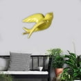 thumbnail image 3 of simhoa Ceramic Hanging Swallows Birds Wall Decor 3D European Retro Sculpture for Living Dining Room L, 3 of 7