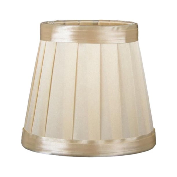 Reemplazo de la cubierta de la pantalla de la lámpara de mesa Luz dorada para candelabros Luz de piso
