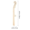 thumbnail image 2 of WRITWAA 1 Set Violin Supply Maple Wood Rectangular for Musicians and Instrument Maintenance, 2 of 8