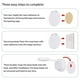 thumbnail image 5 of Foco Pared Sin Cables para Interiores LED Recargable Con Sensor Cuerpo Humano Imagen (Tricolor 2200mAH) Versión Tricolor 2200mAH, 5 of 9