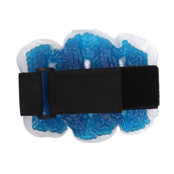 Knee Ice Pack, Long Term Treatment Cold Compress PVC Gel Two Elastic Neoprene Straps Cold Therapy Ice Pack For Waist For Legs For Ankle