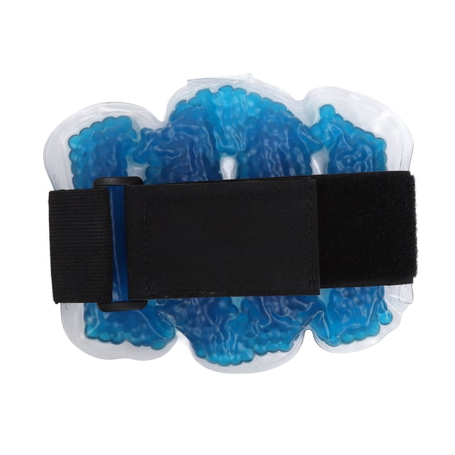 Knee Ice Pack, Long Term Treatment Cold Compress PVC Gel Two Elastic Neoprene Straps Cold Therapy Ice Pack For Waist For Legs For Ankle