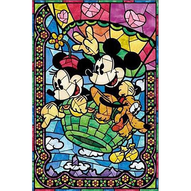 Taladro diamante pintura (DB1416) 5D DIY ratón completo punto de cruz bordado mosaico Kit 40x50cm Hugtrwg Para estrenar