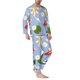 thumbnail image 2 of Fotbe Colorful Koi Fish Pijama de Hombre con Estampado de Manga Larga, Conjunto de 2 Piezas, Ropa de Dormir Suave y Cómoda con Bolsillos-Medium, 2 of 7
