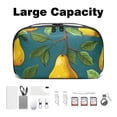 thumbnail image 3 of Pear Digital Gadget Charger Case with Oxford Cloth, Waterproof, Hard Drive Cases, Digital Pouch, Charger Cord Organizer, Laptop Cord Organizer, 5.9x9.44x3.14 in., 3 of 6