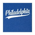 thumbnail image 2 of Go All Out City Of Philadelphia Pennsylvania Fashion Script Deluxe Soft T-Shirt Mens/Women, 2 of 3