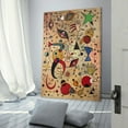 thumbnail image 3 of Joan Miro Prints Wall Art Poster Posters Wall Art Painting Canvas Gift Living Room Prints Bedroom Decor Poster Artworks 08x12inch(20x30cm), 3 of 6