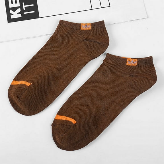 Sales Today Ankle Socks Women Under $2 GIJNRIUIUA Coffee Ankle Socks Men New Ultra-Thin Elastic Short Silk Little Pineapple Heap Stockings Crew Socks