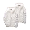 thumbnail image 2 of ITSAME Boys Girls Hooded Jackets 2-Pack Full Zip Long Sleeve Waterproof Windbreaker Outdoor Casual Coat White Size 9, 2 of 9
