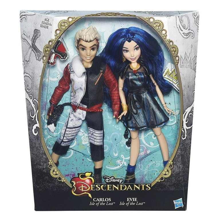 Hasbro Disney Descendants Two-Pack Carlos & Evie Isle of the Lost Dolls