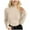 502_Beige, variant on QASIEATN Sweaters for Graceful Ladies Fashion, Turtleneck Sweater Ribbed Long Sleeve Knit Shirts Trendy Basic Casual Tunic Tops Slim Fit Fall Sweater Tops, Womens Fall Tops