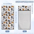 thumbnail image 5 of ZUXONGSY Car Seat Cover Towel Cartoon Dog Print Automotive Front seat Protector Portable Protection for Front Bucket Seats After Gym, Yoga, Beach Black, 5 of 8