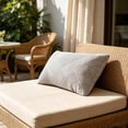 thumbnail image 6 of Geometric Quilted Throw Pillow 12x20 Inch Soft Plush Lumbar Cushion Farmhouse Boho Style Square Decorative Pillow for Living Room Sofa Couch Bed Home Decor, 6 of 7