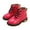 Hot Pink, variant on Boys Girls Combat Boots Waterproof Hiking Short Ankle Booties Desert Motorcyle Dress Shoes