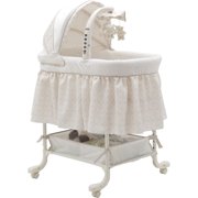 Delta Simmons Kids Deluxe Gliding Bassinet Sand Castle