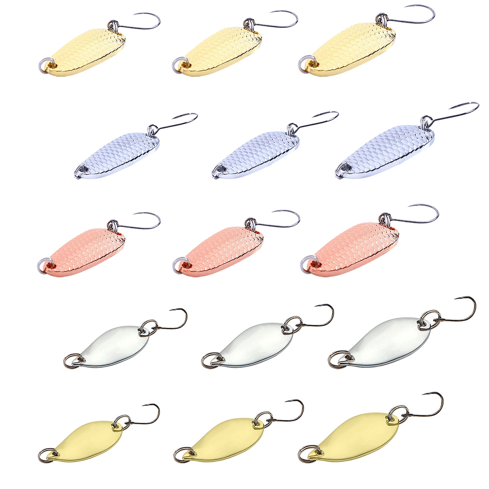 best fishing lure kits 2020 24-Piece Kit Tackle Box Set - Premium Bass Lures Variety Pack with Poppers, Minnows, Frogs & Soft Baits Os (four each of three colors) Bass Fishing Lure Kit -
