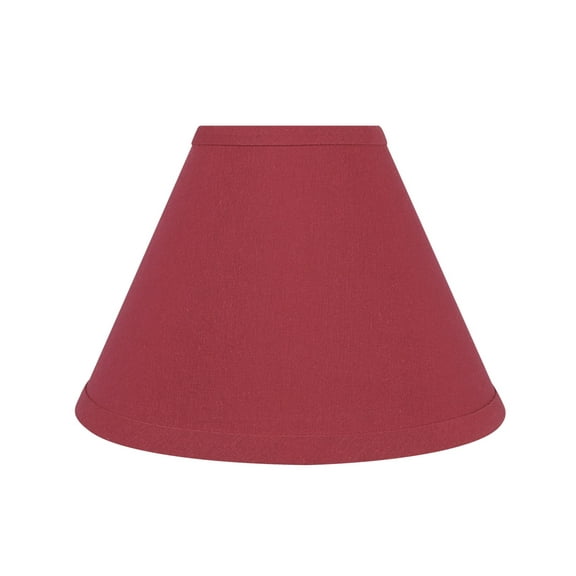 Aspen Creative 58753 Transitional Hardback Empire Shape UNO Construction Lamp Shade in Red, 10" Wide (4" x 10" x 7")