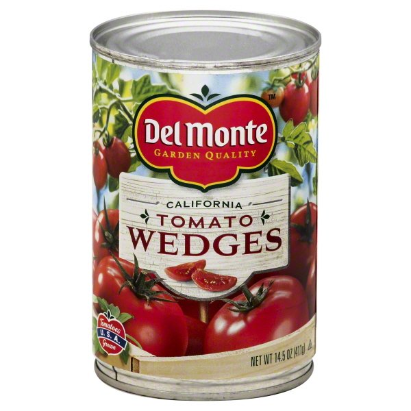 Del Monte Tomato Wedges, 14.5 Oz
