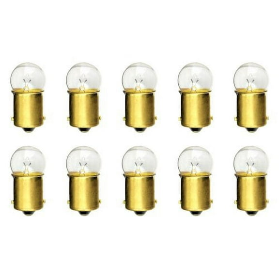 CEC Industries #81 Bulbs, 6.5 V, 6.63 W, BA15s Base, G-6 shape (Box of 10)