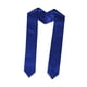 thumbnail image 2 of de graduación, bufanda, de honor lisa para sociedades de honor de escuela secundaria, universidad Azul oscuro, 2 of 8