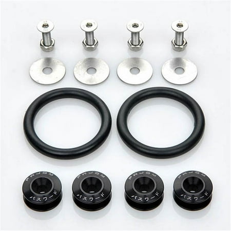 

Dettelin JDM Car Front and Rear Bumper Hatch Fixing Buckle Nuts & Bolts Auto Replacement Parts Reinforced Surrounding Pad Quick Detachable Surrounding Screws