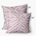 thumbnail image 3 of Simply Daisy 20 in x 20 in Contemporary Pink Lilac Polyester Throw Pillow, 3 of 3