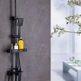 thumbnail image 2 of Shower Bracket - Fits 22 24 25mm Diameter Shower Hose - Black, 1 Piece, 2 of 5