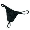 thumbnail image 3 of LowProfile Underwear Sretch Men's Micro Thong T-back Brief PantiesLowProfile BlackLowProfile, 3 of 3