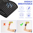 thumbnail image 3 of keepw 2pack/lot Adjustable Elastic Wrist Band – Suitable For All Sports Provides black 1Set, 3 of 6