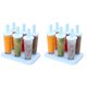 thumbnail image 1 of 2 juegos de morteros de plástico, herramienta para moler ajo, triturador de ajo de plástico, machacador de pastillas de ajo medicinal, 1 of 6