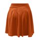 thumbnail image 4 of ICHUANYI Clearance Women Fashion High Waist Solid Mini Pencil Skirt Hip Slim Sexy Short Skirt(Orange, S) ICHUANYI WER2023080701003, 4 of 5