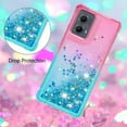 thumbnail image 4 of HCTian Case for Motorola Moto Edge 5G 2024, Premium Stylish Gradient Bling Quicksand Sparkle Shiny Glitters Fashion Shockproof Cover Case for Motorola Moto Edge 5G 2024, 4 of 7
