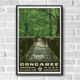 thumbnail image 2 of Congaree National Park Vintage Travel Poster / Postcard WPA Style Retro South Carolina, 2 of 4