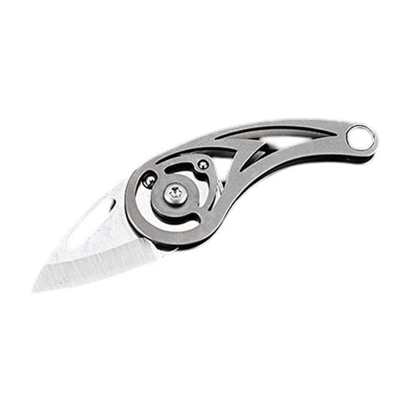 Moonsky Titanium Keychain Utility Tool, Mini Portable Box Cutter and Letter Opener for Daily Use, Lightweight Pocket Multi-Tool, 1-Piece