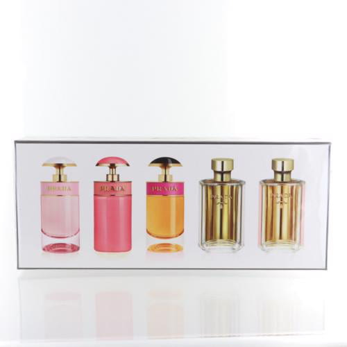 Prada Mini Collection Perfume Gift Set for Women, 5 Pieces 