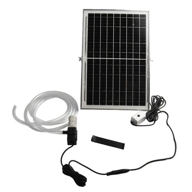 Bgsha Cost Efficient Solar Water Pump for Aquatic Environment 12V Non Electric Design