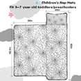 thumbnail image 5 of Halloween Spider Web Pattern Toddler Nap Mats for Kids Preschool,60"x20" Sleeping Mat Bag or Kids,Toddler Sleeping Bag,Toddler Nap Mat or Daycare, 5 of 6