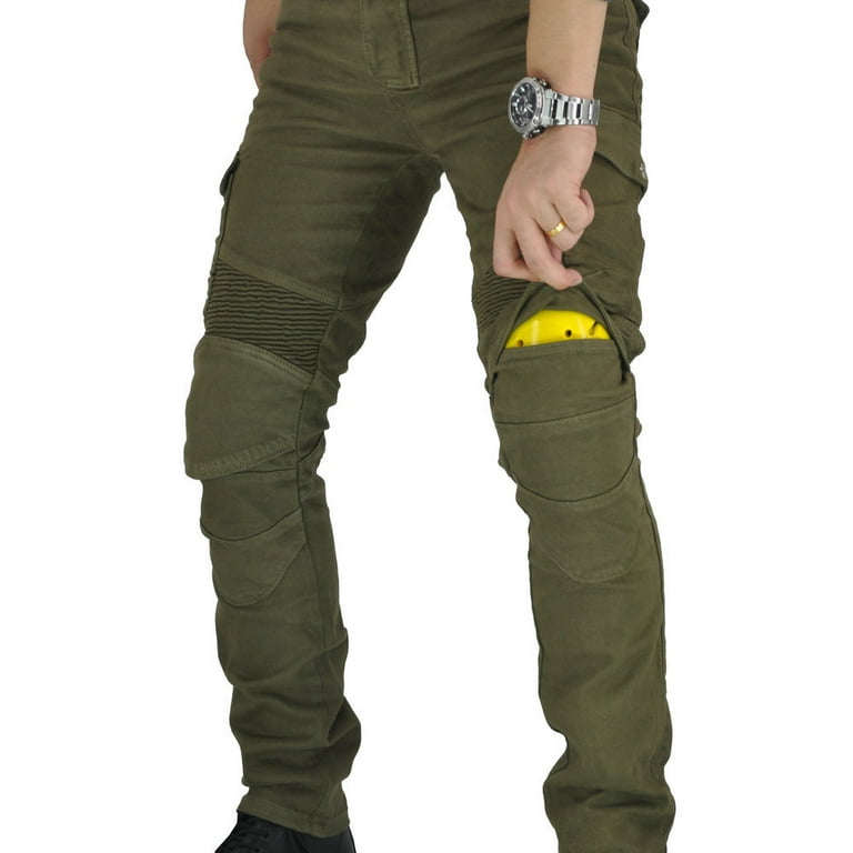 Multi Pocket Design Anti-fall Jeans Fashionable Racing Pants For