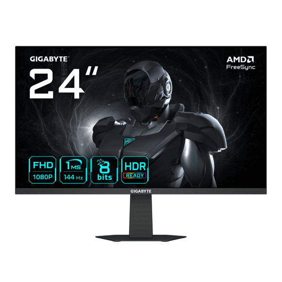 Monitor Gamer Gigabyte GS24F14 LED 24", 1920x1080 Full HD, FreeSync, 144Hz, HDMI/DisplayPort