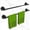 Black, variant on VEGCOO Expandable Suction Cup Towel Bar, 11-20" Adjustable Stainless Steel Towel Rail, Heavy Duty No Drill Towel Holder for Bathroom, Kitchen, Shower, Laundry, Silver 1 Pack