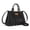 Black, variant on Wrangler Tote Bags for Women Medium Satchel Purse with Designer Braided Rope Top Handle